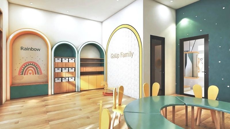Môi trường học tập và cơ sở vật chất tại GoUp Family Quận 11