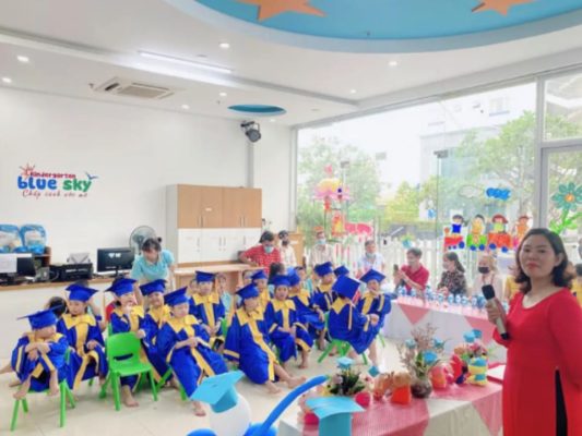 bầu trời xanh gò vấp