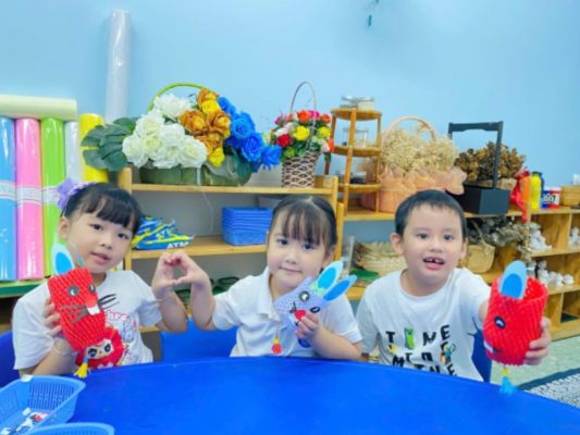 mầm non bầu trời xanh