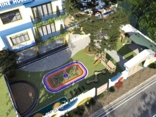 mầm non sunshine house montessori hóc môn
