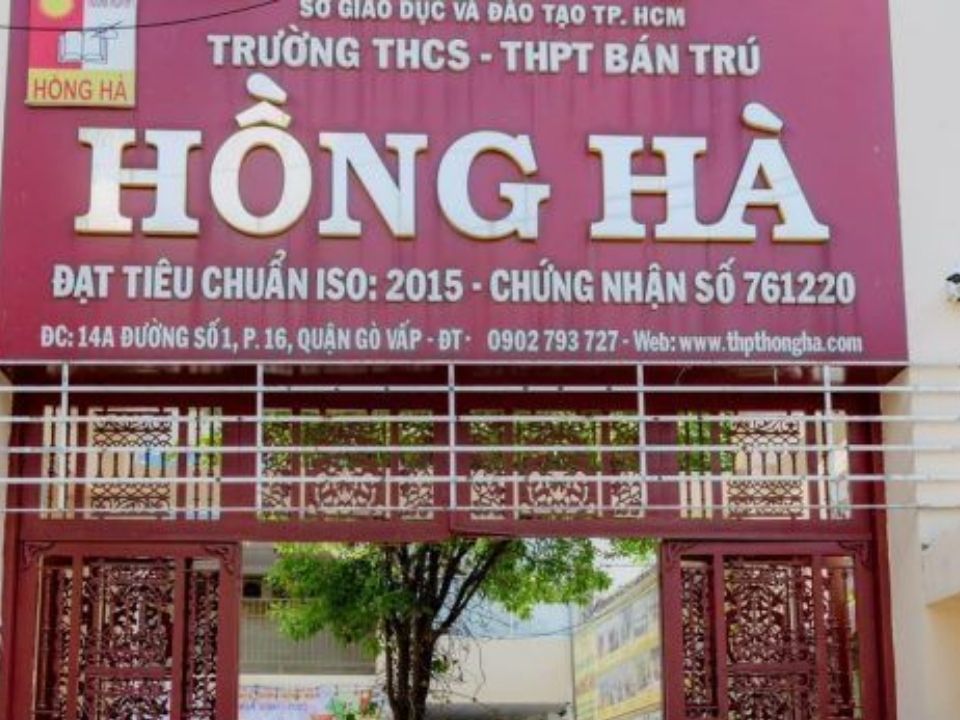 thcs thpt hồng hà