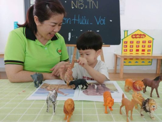 mầm non trăng xanh