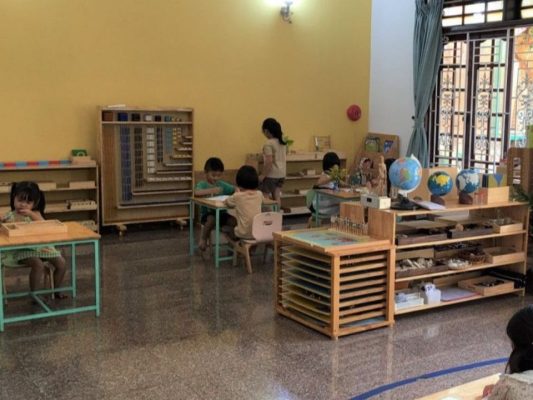 mầm non chong chóng tre montessori quận 12