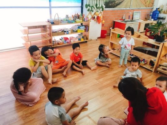 mầm non trẻ sáng tạo xã trung chánh