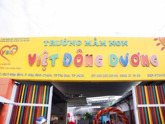 mầm non việt đông dương thủ đức