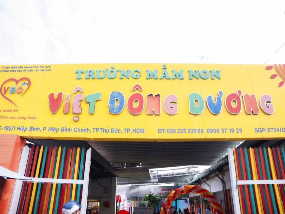 mầm non việt đông dương thủ đức