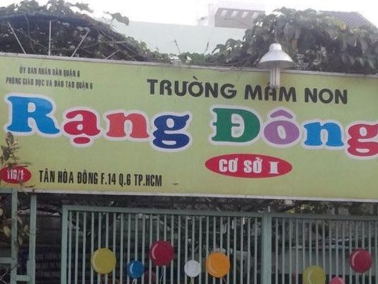 mầm non rạng đông quận 6