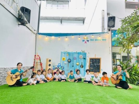 mầm non trẻ sáng tạo quận 12
