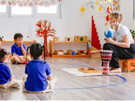 mầm non kinder academy thảo điền