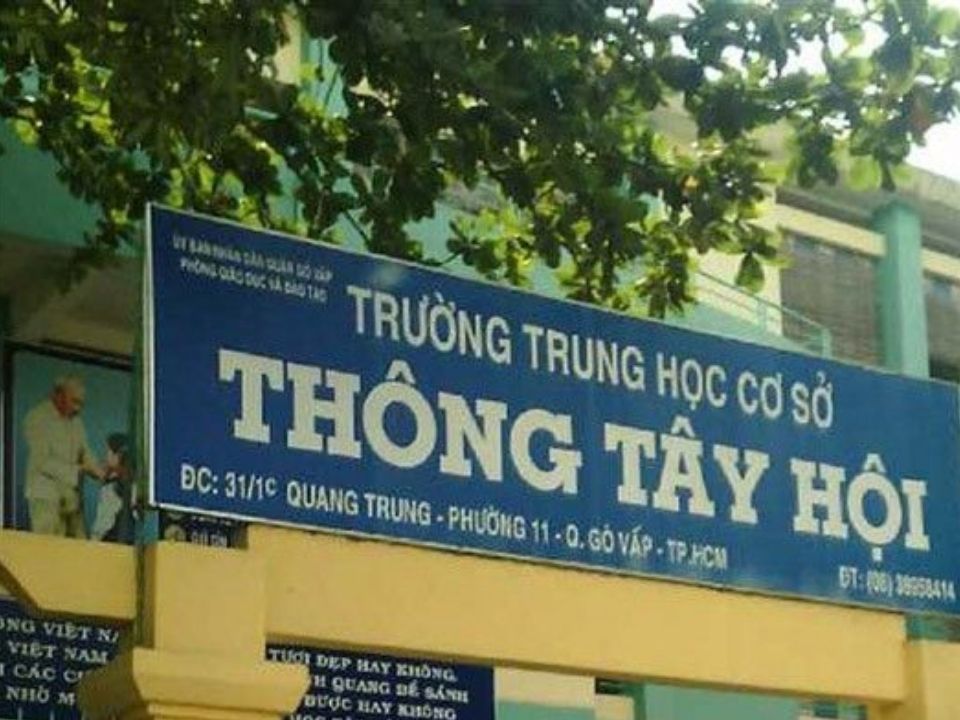 thcs thông tây hội gò vấp