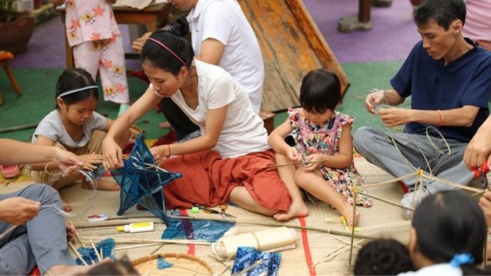 Ba mẹ luôn đồng hành cùng các hoạt động của con tại trường
