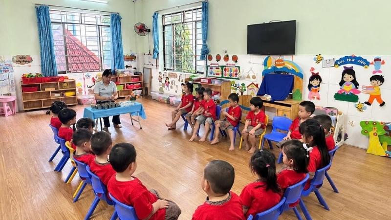 Lớp học rộng rãi 