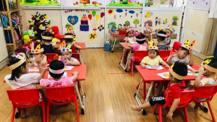 Môi trường học tập tại mầm non Thăng Long