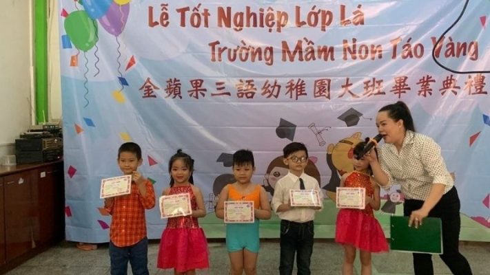 trường mầm non Táo Vàng