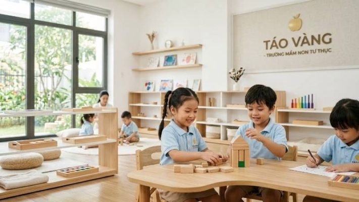 rường Mầm Non Tư Thục Táo Vàng